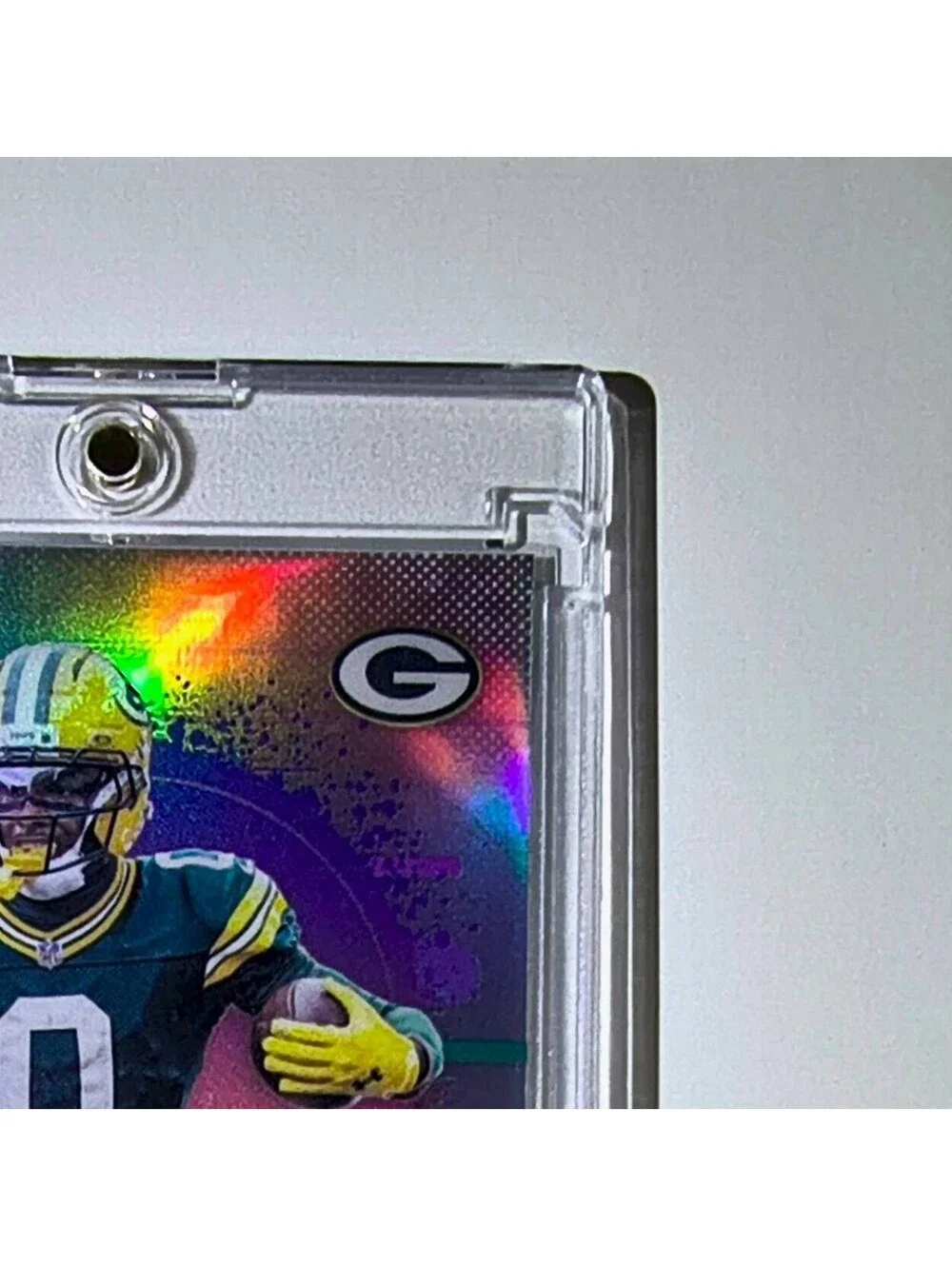 Matthew Golden Rookie 2025 Topps Finest NFL #117 Refractor Green Bay Packers